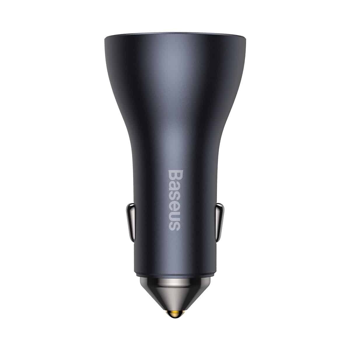 Baseus Golden Contactor Pro Triple Fast Charger Car Charger 65W USB+Type-C+Type-C-Grey Baseus Golden Contactor Pro Triple Fast Charger Car Charger 65W USB+Type-C+Type-C-Grey